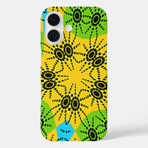Elegant African-Inspired Spider Traditional Motif  iPhone 16 Case