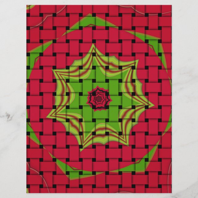 Elegant African Lovely Woven vector print pattern  (Front)