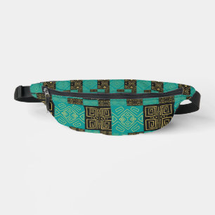 Elegant African Tribal Geometric Pattern  Bum Bags