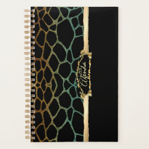 Elegant agenda with gradient-color purine
