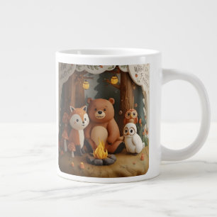 Elegant AI-Generated Mug Design – Unique Artistic