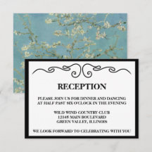 Elegant "Almond Blossom" Wedding Reception