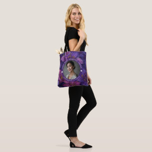 Elegant Amaryllis Forty Birthday Trendy Tote Bag