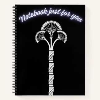 Elegant Ancient Egyptian Lotus Notebook 