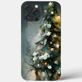 Elegant and Artistic Christmas Tree iPhone 13 Pro Max Case