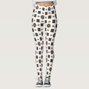 Elegant and Classic Pattern Design Leggings