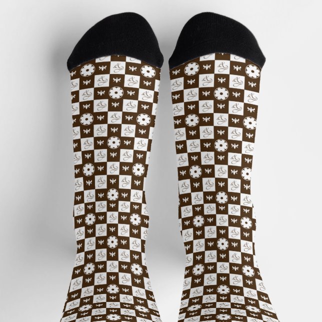 Elegant and Classic Pattern  Socks (Top)