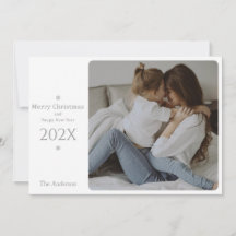 Elegant and Classy Christmas and New year card