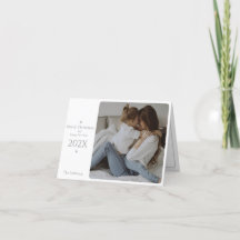 Elegant and Classy Christmas and New year card