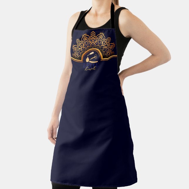 Elegant and Classy Nail Tech Custom Apron (Insitu)
