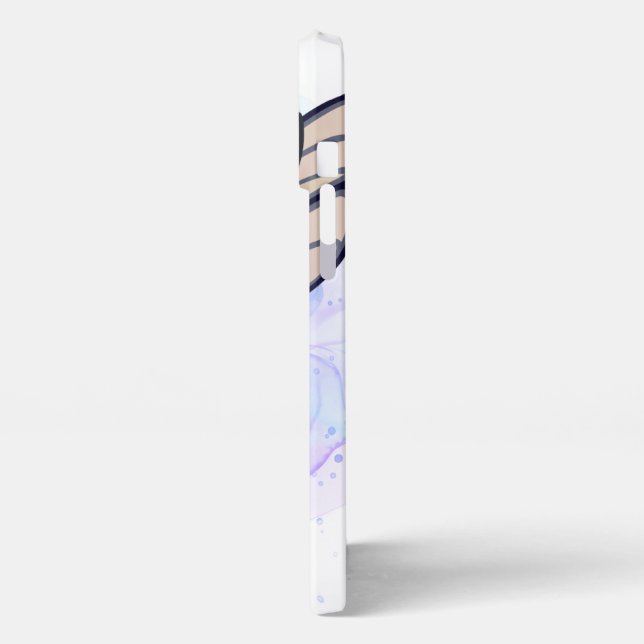 elegant and delicate. iPhone case (Left Side)