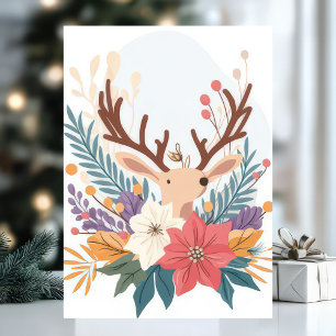Elegant and festive Holiday Greeting Card