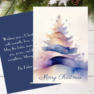 Elegant and festive Holiday Greeting Card
