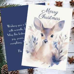 Elegant and festive Holiday Greeting Card