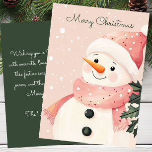 Elegant and festive Holiday Greeting Card