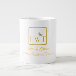 Elegant and Inspirational Jumbo Java Large Coffee Mug