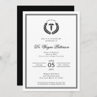 Elegant and Minimalist Medical School Graduation