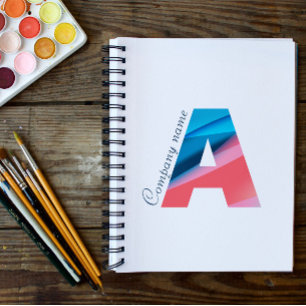 Elegant and modern letter A Planner