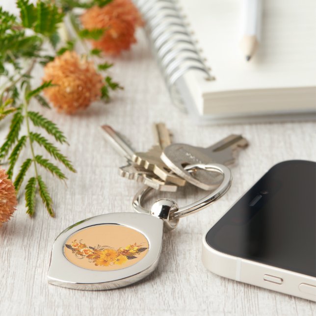 Elegant and practical, perfect for any occasion key ring (Side)