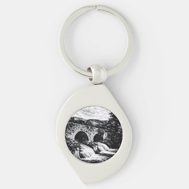 Elegant and practical, perfect for any occasion key ring (Front)