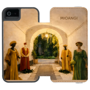 Elegant and refined design incipio watson™ iPhone 5 wallet case