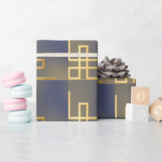 Elegant and refined design wrapping paper