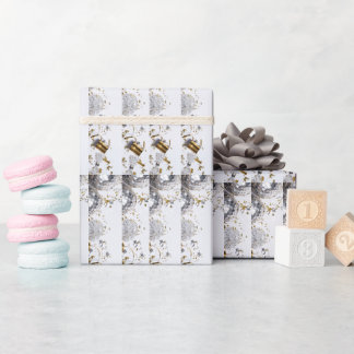 Elegant and refined design wrapping paper