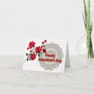 Elegant and romantic Valentine’s Day Card