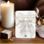 Elegant and Simple Bow Theme Wedding Shower Magnet<br><div class="desc">Celebrate love with timeless style! Our *Elegant and Simple Bow Theme Wedding Shower* design is the perfect way to honour the bride-to-be who’s about to "tie the knot." Featuring a clean, modern layout accented with a delicate bow motif, this design brings a soft, feminine charm that’s effortlessly chic. Ideal for...</div>