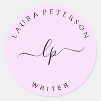 Elegant and simple handwritten script calligraphy