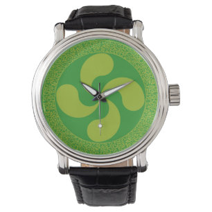 Elegant and stylish Basque cross: Lauburu, Watch