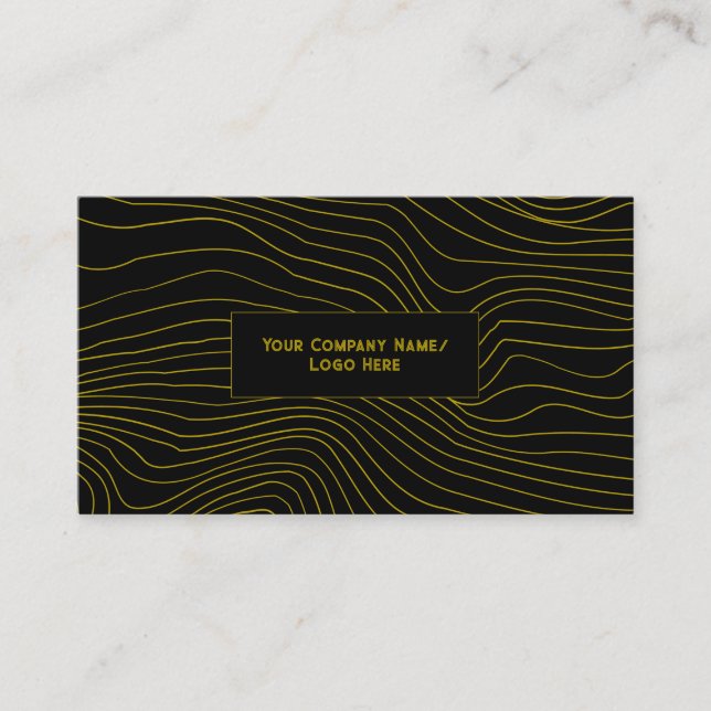 Elegant and Stylish Business Card Template (Front)
