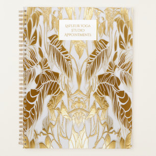 Elegant and Stylish Gilded Aura Business Logo Planner