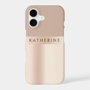 Elegant and stylish rose gold brown