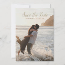 Elegant and Sweet Save the Date 