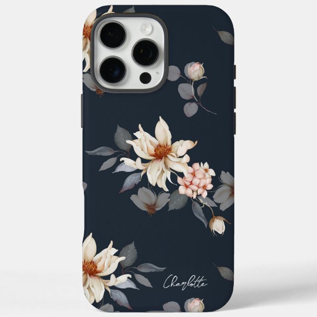 Elegant and Timeless Floral Case-Mate iPhone Case (Back)