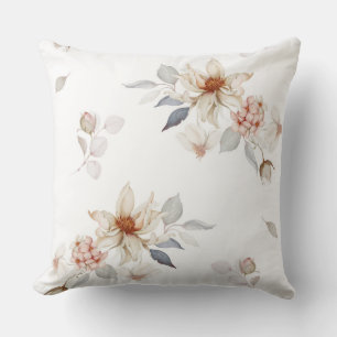 Elegant and Timeless Floral Cushion