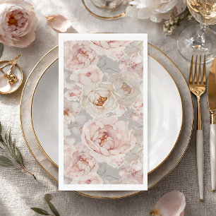 Elegant and Timeless Floral Napkin