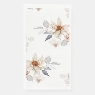 Elegant and Timeless Floral Napkin