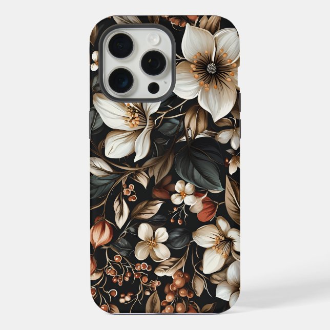 🌸 Elegant and timeless floral pattern🌸 iPhone Case (Back)