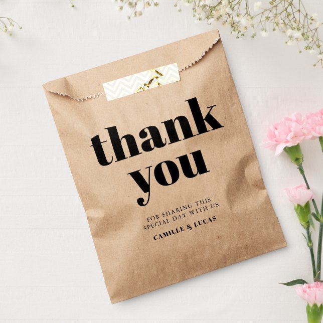 Elegant and trendy wedding  favour bag (Sealed)