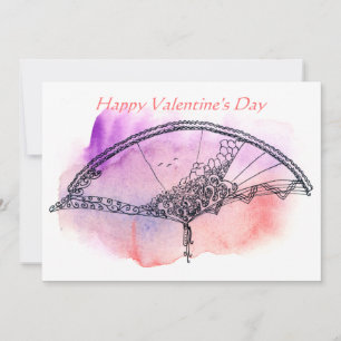 Elegant and Visionary Valentine Holiday Card