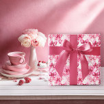 Elegant and Whimsical Pink Coquette Bows Ribbons Wrapping Paper<br><div class="desc">Perfect for weddings, bridal showers, baby showers, birthdays, and other special occasions that call for a blend of ultra-feminine elegance and playful charm, this enchanting coquette bow pattern is guaranteed to captivate and delight recipients of all ages. Its delicate design brings a touch of whimsy to any celebration, making it...</div>