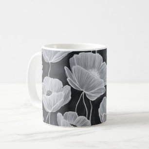 Elegant and Whimsical Poppies Coffee Mug