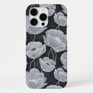Elegant and Whimsical Poppies iPhone 16 Pro Max Case