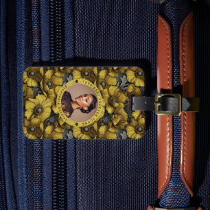 Elegant Anemones 60Th Birthday Party Luggage Tag