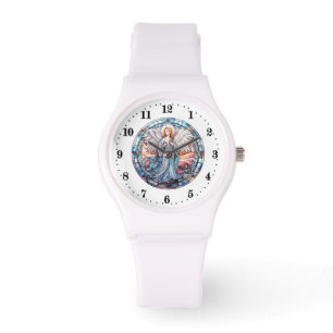 Elegant Angel lovers Religious Watch
