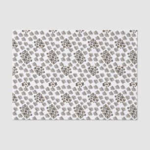 elegant animal print tissue paper