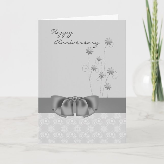 Elegant Anniversary Card-General Purpose Card (Front)