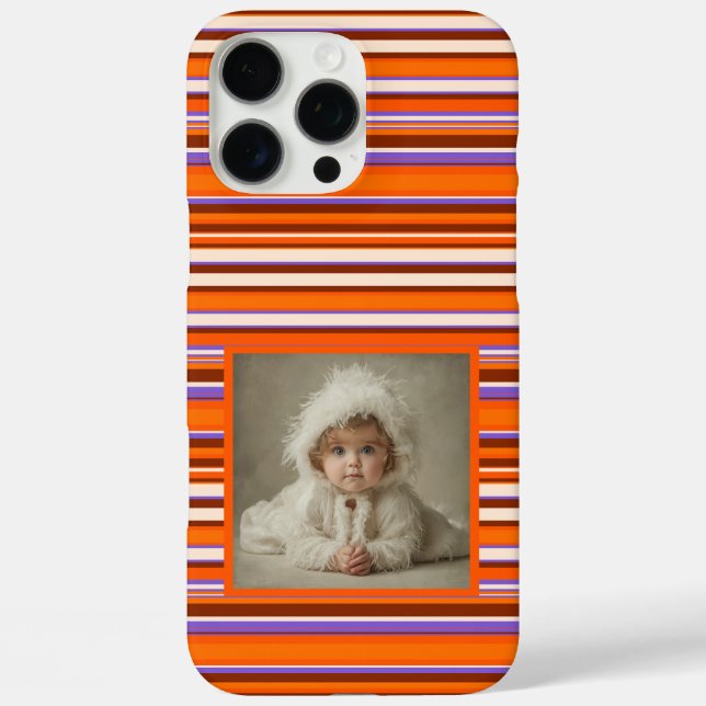 Elegant Anniversary Gifts Stripe Pattern  Case-Mate iPhone Case (Back)